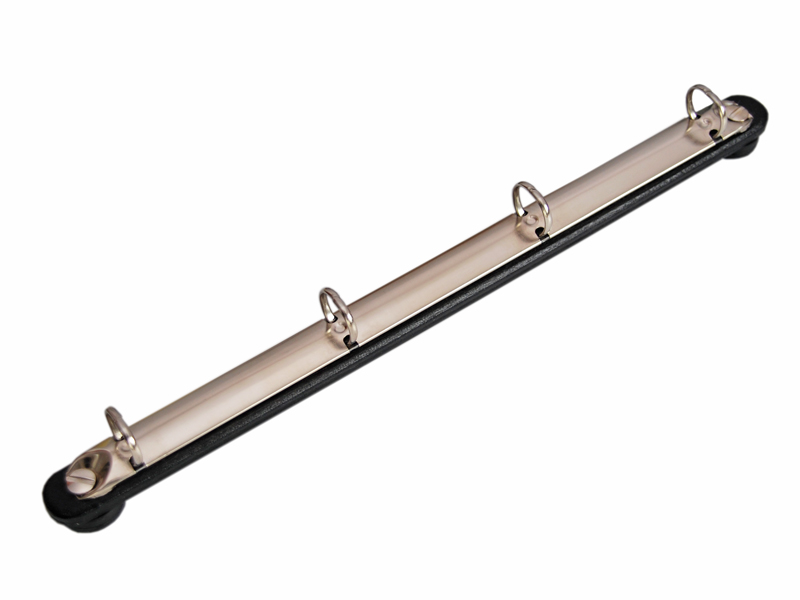 Stabile Ringbuchmechanik mit Holz verstärkt und gummierten Magnetfüßen