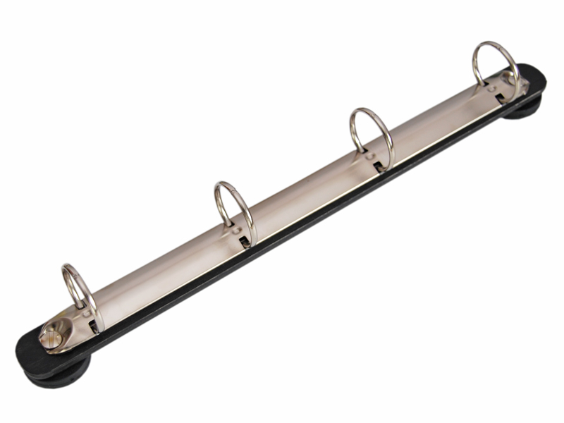 Stabile Ringbuchmechanik mit Holz verstärkt und gummierten Magnetfüßen